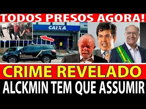 EXPL0DE EM BRASILIA!! TODOS PRESOS PELA PF! CRlME REVELADO! LULA DESESPERAD0 COM ALCKMIN!!!