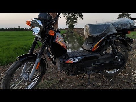 TVS xl 100 cc اسكوتر في موتوسيكل حديد في حديد واعرف كل تفاصيله ومميزاته وسعره