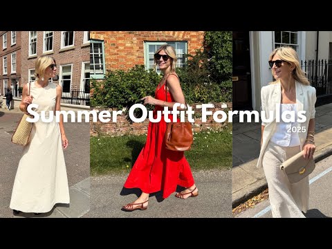 11 Easy Summer OUTFIT FORMULAS That Always Look Chic And Put Together
