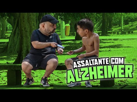 ELE É O ASSALTANTE COM ALZHEIMER E SUPER ESQUECIDO!