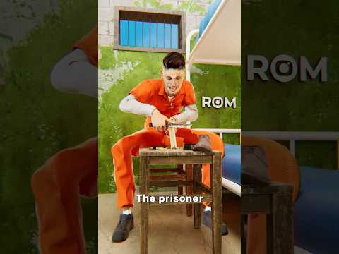 He Carved A Fake Pistol In Prison 😳
