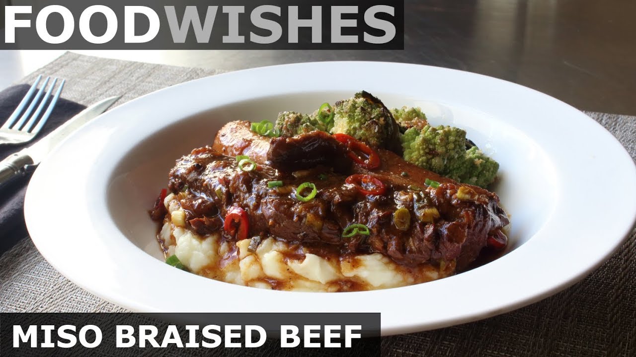 Miso Braised Beef