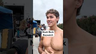 Noah Beck talks Baywatch, Sidelined and more!!