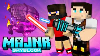 LASEROVÉ ZBRANĚ! 🏹🐲 Dobýváme MODOVANÝ END s @Hejlovec na Majnr Skyblock