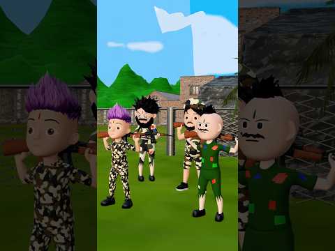 Gareeb Ka Beta Bana Fauji | Gulli Bulli | Cartoon | granny | short | tmkoc | shortscomedy