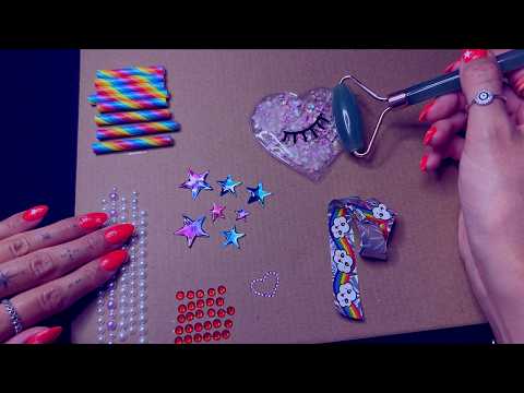 ASMR Neues Trigger Fidget Board - Makeup, Tapping, Scratching