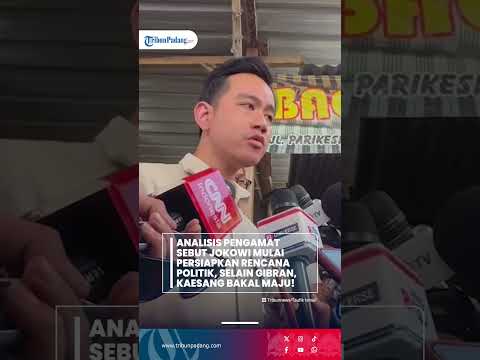 Pengamat Bongkar! Jokowi Siapkan Rencana Politik Jangka Panjang, Kaesang Disinyalir Bisa Maju 2034?