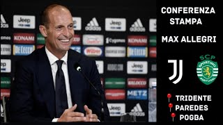 Tridente per Juventus-Sporting? ❤‍🔥 Parlano Danilo e Allegri 🎙️