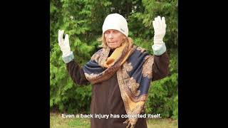 Falun Dafa Practitioner Kathy Gillis a 90 Year Old Visual Artist