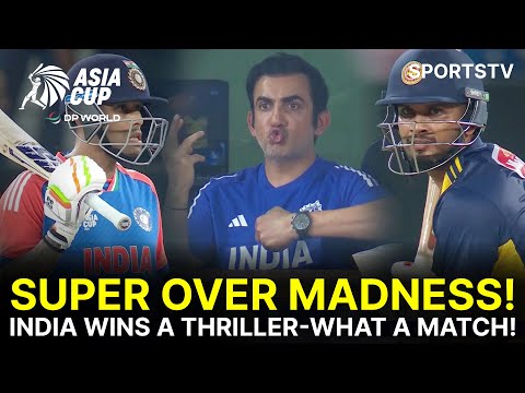 Unbelievable Super Over Drama! | India vs Sri Lanka | Match 18 | DP World Asia Cup 2025 | ZF1U