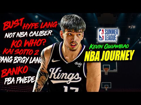 SOME FILIPINOS DON'T WANT KEVIN QUIAMBAO TO SUCCEED IN THE NBA SUMMER LEAGUE? KQ JOURNEY TO SACTOWN!