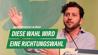 Felix Banaczak – Rede zum Wahlkampfauftakt in Lübeck am 07.01.