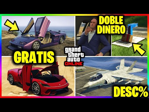 Nueva ACTUALIZACION! DOBLE DINERO! LOCURA de COCHES GRATIS! DESC% BRUTALES & MÁS! GTA Online