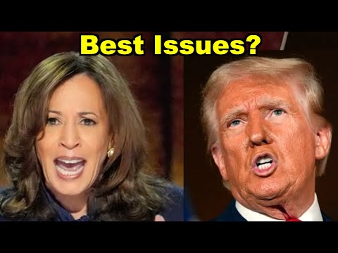 Trump Or Harris Has Best Issues As 2024 Campaign Starts After Labor Day? LV Monday Media Mixup 169