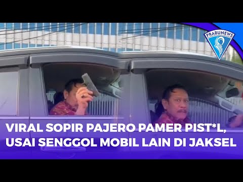 Viral Sopir Pajero Pamer Pist*l Usai Senggol Mobil Lain Di Jaksel