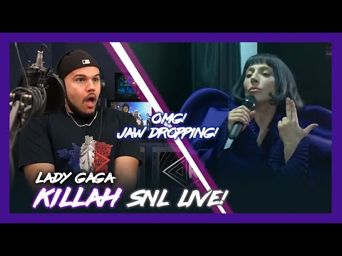 SHOOK! First Time Reaction Lady Gaga KILLAH Live SNL | Dereck Reacts