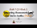 Metric Measurement Conversions