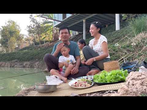 หนุ่มไทยพาสาวลาวใช้ชีวิตอยู่แบบเรียบง่ายที่โคกหนองนา🇹🇭🩷🇱🇦 l เขยลาว