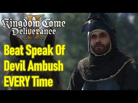 3 Ways to Win The Ambush Battle during Speak of The Devil Main Quest in Kingdom Come Deliverance 2