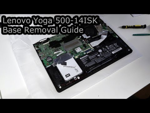 (ENGLISH) Lenovo Yoga 500-14ISK - Base Removal Guide