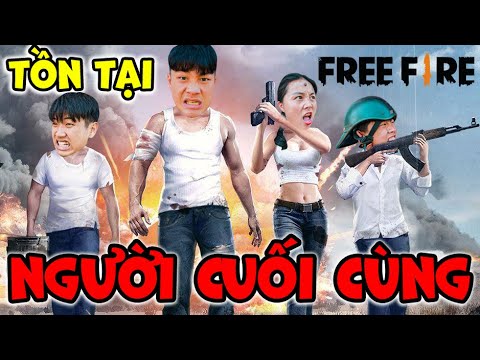 Thử Thách Người Cuối Cùng Tham Gia Trận Chiến Free Fire Ngoài Đời Thật - Freefire In Real Life