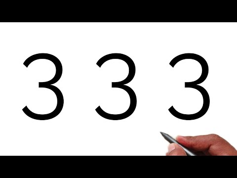 How to draw dog from number 33 | easy dog drawing online | drawing dog for beginners