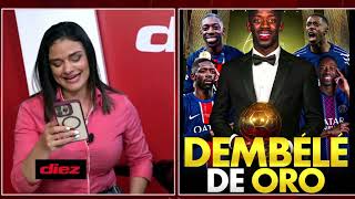 ¡No hubo sorpresa! Ousmane Dembelé se queda con el Balón de Oro 2025