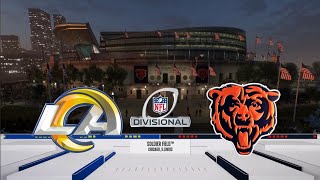 NFL Playoffs - Madden NFL 26 - Los Angeles Rams vs Chicago Bears - 2026 Divisional Round Sim