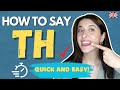Mastering the TH Sound Techniques