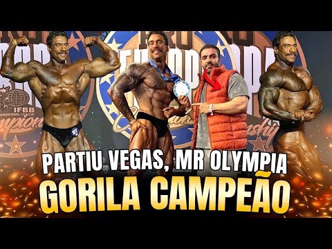 GORILA CAMPEÃO  DO EUROPA PRO | CONQUISTA SUA VAGA PARA O  OLYMPIA