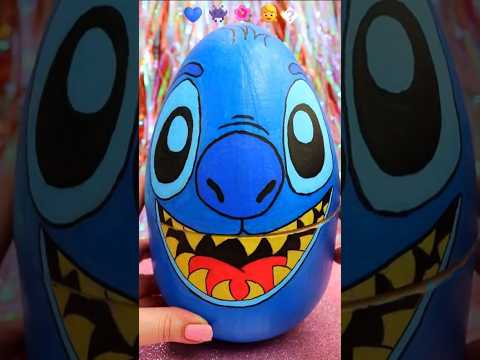 ASMR UNBOXING Disney Stitch Nesting Eggs Review ❤️#shorts #asmr #disney #stitch #trending #viral