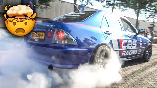 Car Meet Turns into BURNOUT PARTY! (Modified Cars & Tuner Cars)