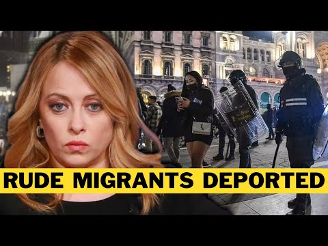 Meloni Deports Islamic Migrants Who Insulted Italy