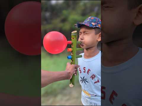 Creative Bamboo DIY Idea | Innovative Handmade Project with Balloon | Eco-Friendly Craft