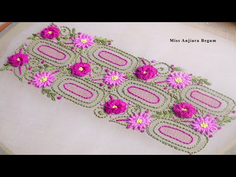Easy Shadow Work (Chikankari) Embroidery for Dresses – Step by Step Tutorial!