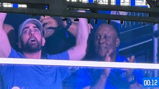 Thousands Go Wild as Eminem and Barry Sanders Hit the Big Screen at Lions vs. Bears