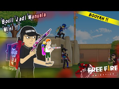 Free Fire Animation - Bocil Jadi Manusia Mini Sekecil Pet! Bug @RendyRangers  - Yu Animation