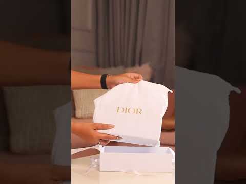 Unboxing my brand new Lady Dior Pouch ?? #shorts