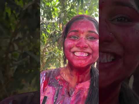 প্রথম রং টা কিন্তু বিট্টুই আমাকে মাখিয়েছিল🎨Mini Vlog❤️#shorts #minivlog