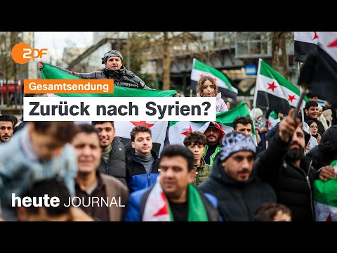 heute journal vom 11.12.2024 Lage in Syrien, neue Regierung in Brandenburg, Reisebranche wächst