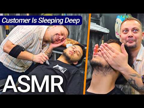 SLEEP ASMR MASSAGE | Customer Got The Best Asmr Head Massage And Sleep s Deep