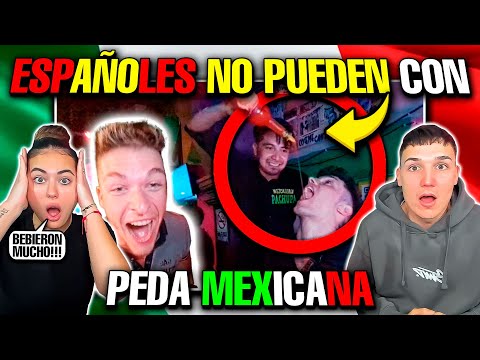 ESPAÑOLES NO PUEDEN con PEDA MEXICANA **ASÍ ACABARON**🤪🇲🇽 MIS SOBRINOS REACCIONAN 🇪🇸