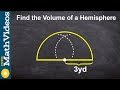 Volume and Properties of Hemispheres