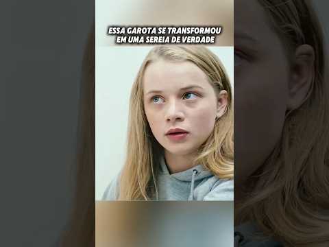 essa garota se transformou em uma linda sereia