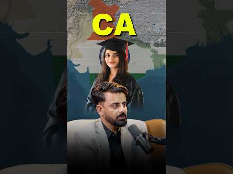 कैसे कमाते है Chartered Accountant विदेश में ₹40 लाख? #shorts #podcastshorts #charteredaccountant