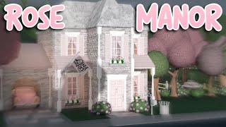 ROSE MANOR 💗 Welcome to Bloxburg Home Tour