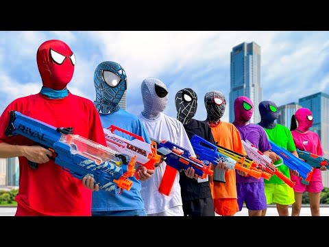 What If 8 Spider-Man Bros In 1 House ??? || SPIDER-MAN's Story New Season ( All Action, Funny...)