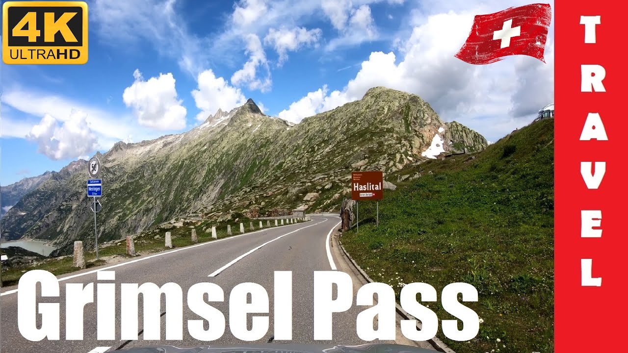 Driving in Switzerland 4: Grimsel Pass (From Gletsch to Innertkirchen)