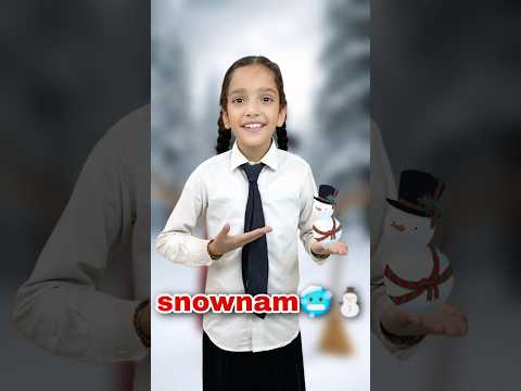 Snowman ⛄️ #comedy #lessonoflife #chiku #emotional #jagga #badri #funny #schoollife #shorts #56