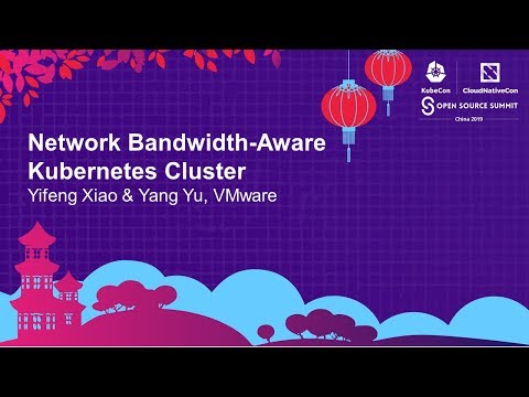 Network Bandwidth-Aware Kubernetes Cluster